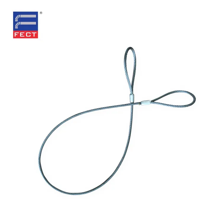 Slings Wire Rope yang ditekan